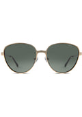 KOMONO Chris Sunglasses In White Gold