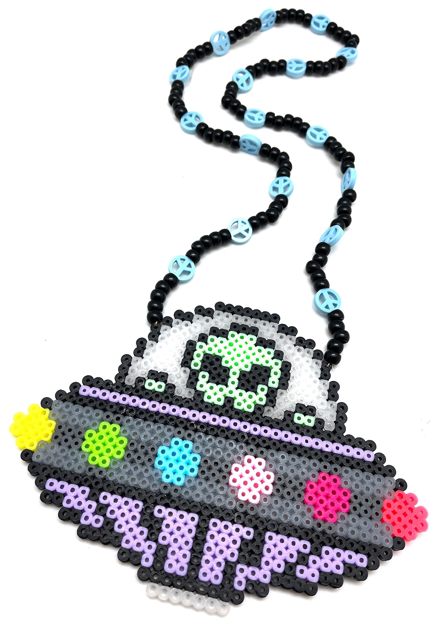  Astro Rave UFO Invasion Kandi Necklace