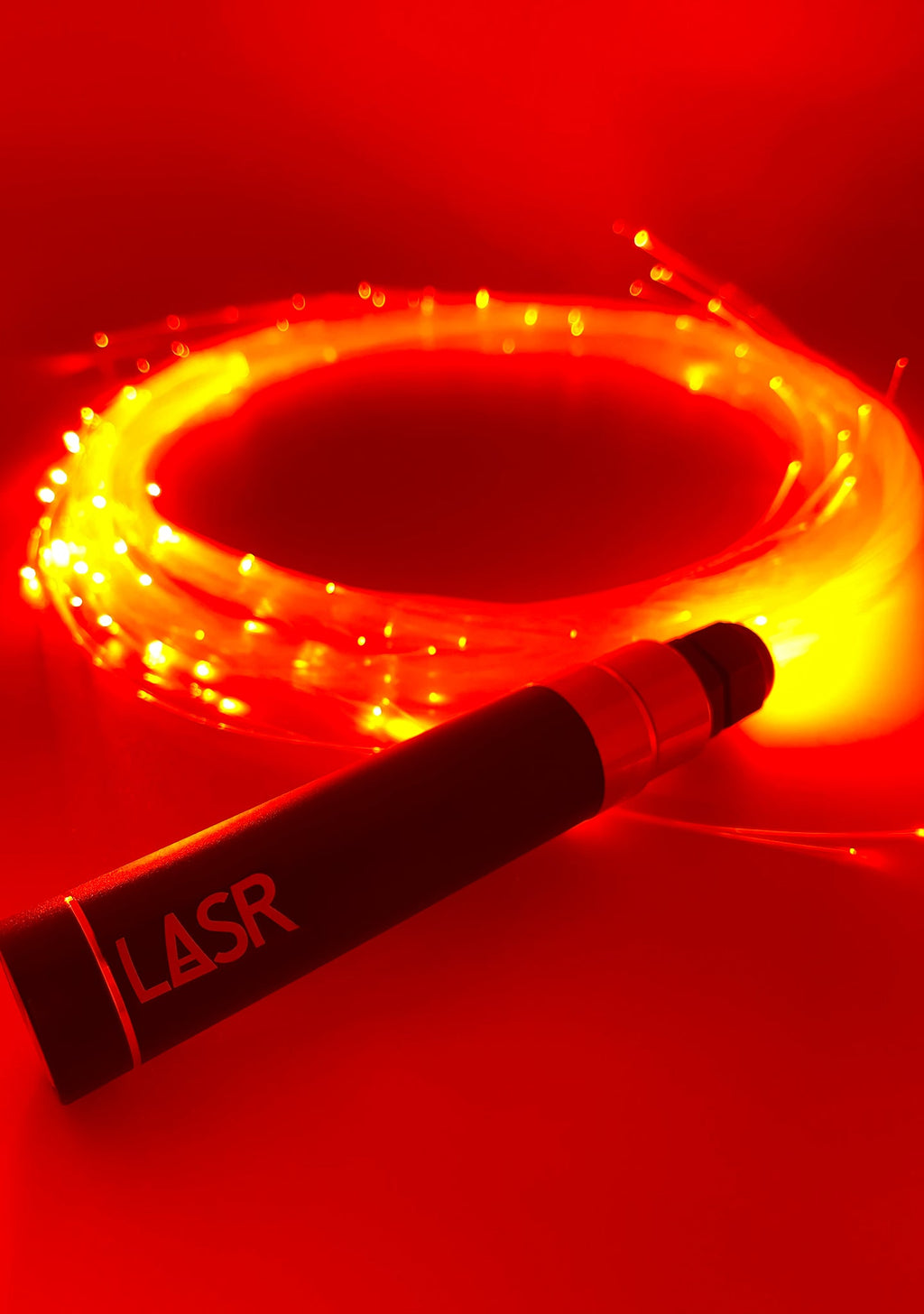  Atomic Blaze Fiber Optic Light Up Whip