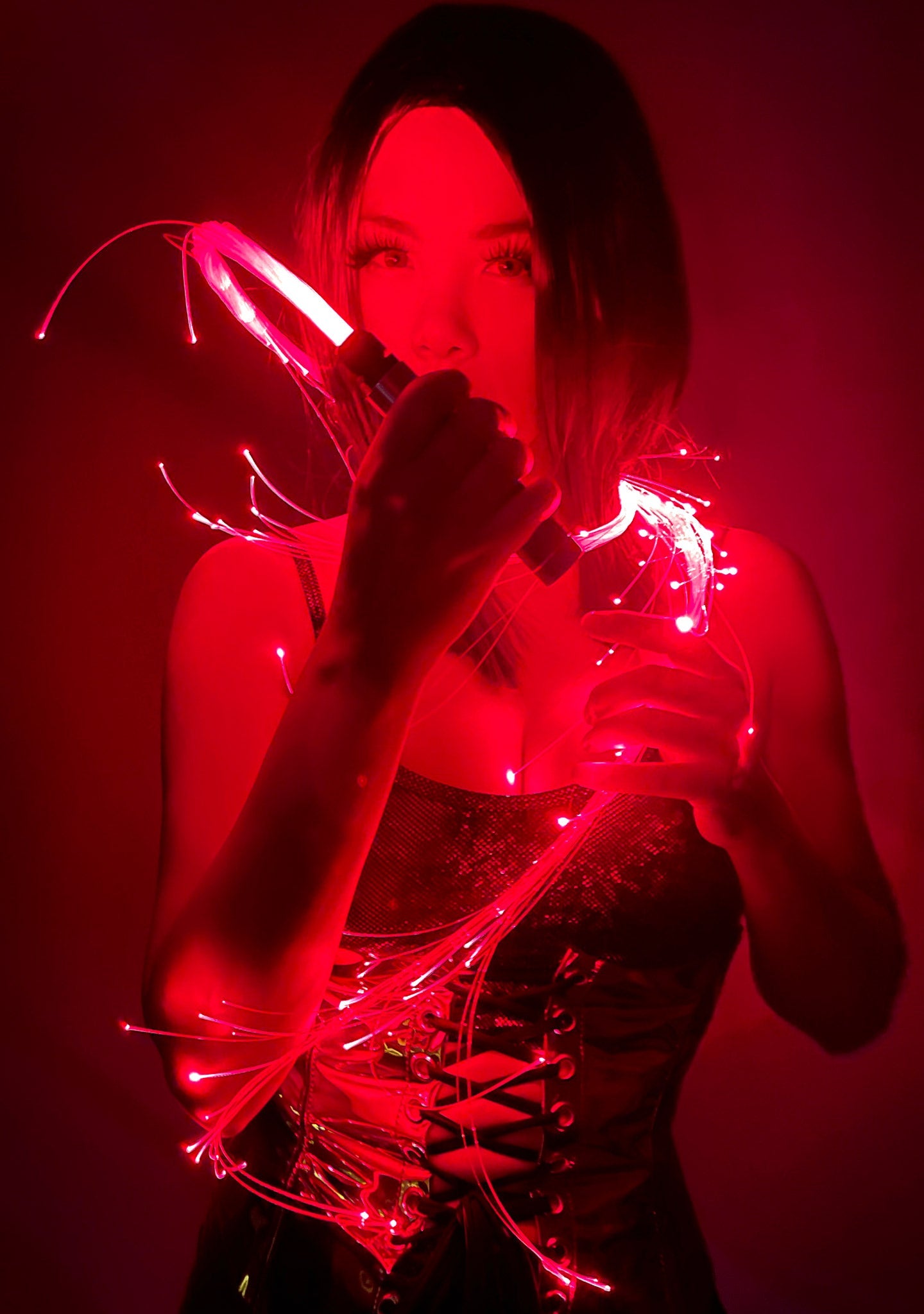  Cherry Bomb Fiber Optic Light Up Whip