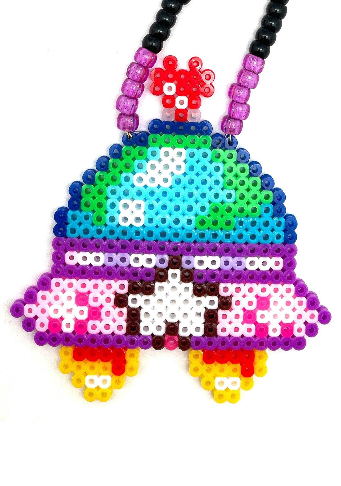  Cosmic Voyage Rave Kandi Necklace