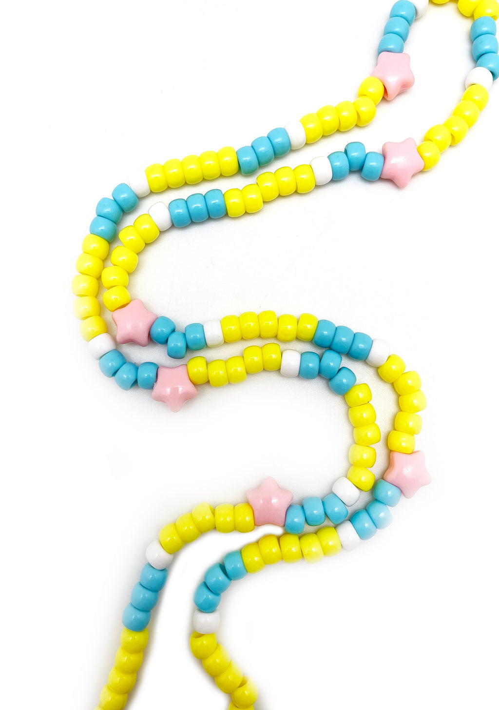  Dazzling Ice Diamond Rave Kandi Necklace