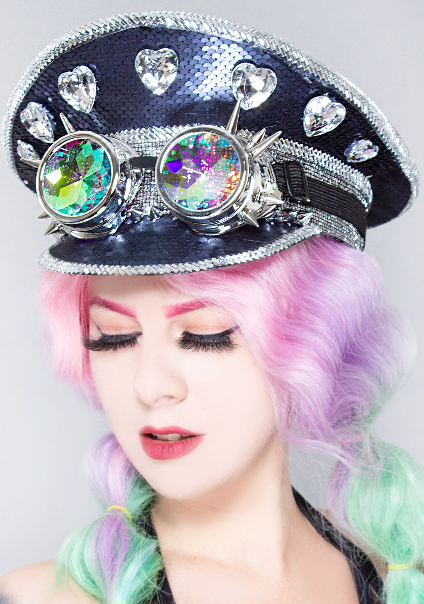  Destiny Bond Sequin Captain Hat