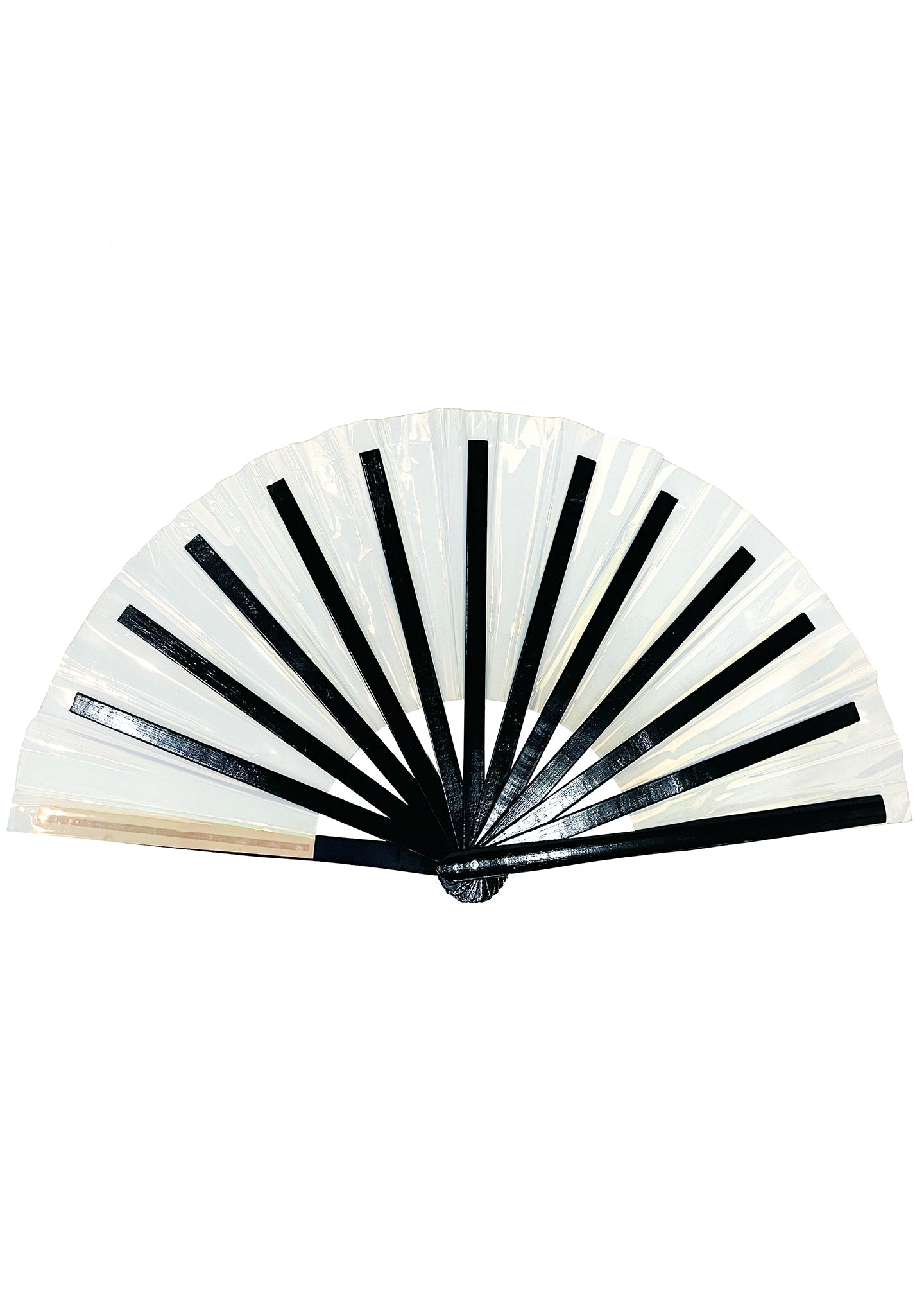  Electric Storm Iridescent Fluid Rave Fan