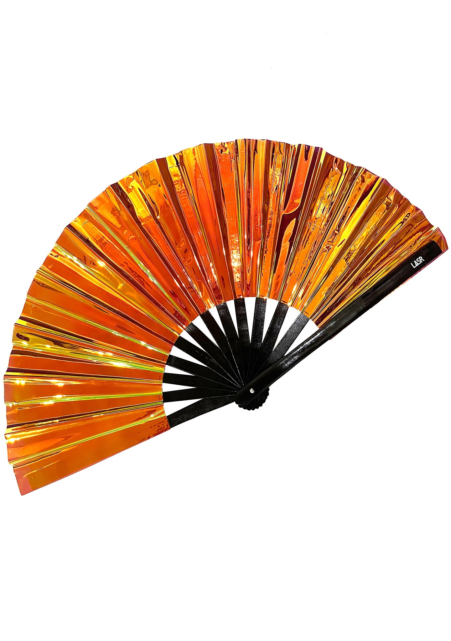 Atomic Phoenix Iridescent Fluid Rave Fan