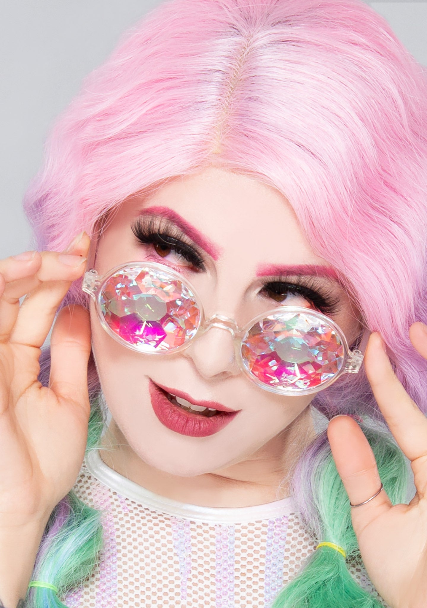  Fifth Dimension Kaleidoscope Rave Sunglasses