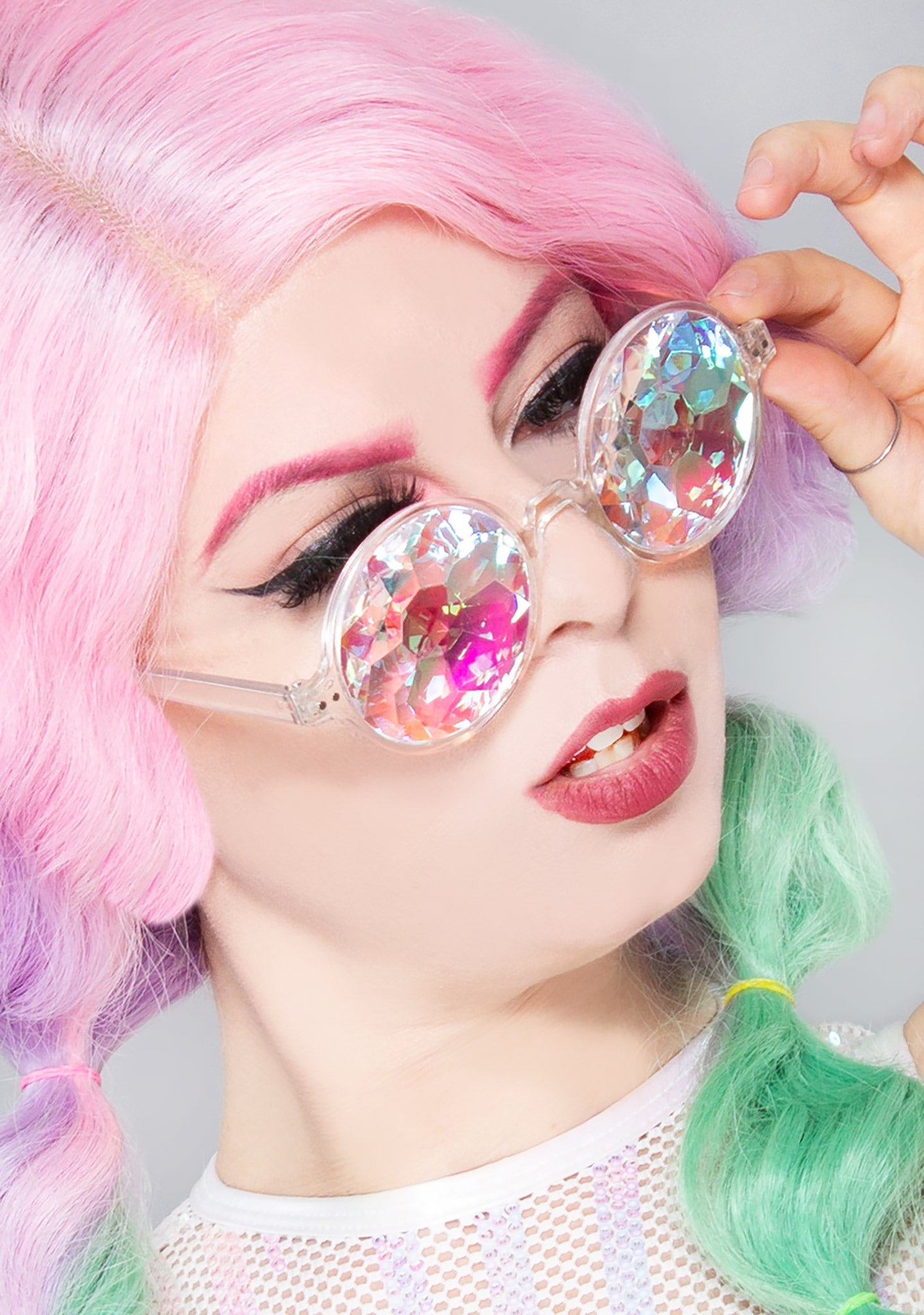 Fifth Dimension Kaleidoscope Rave Sunglasses