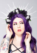  Malevolent Desire Rose Skull Crown