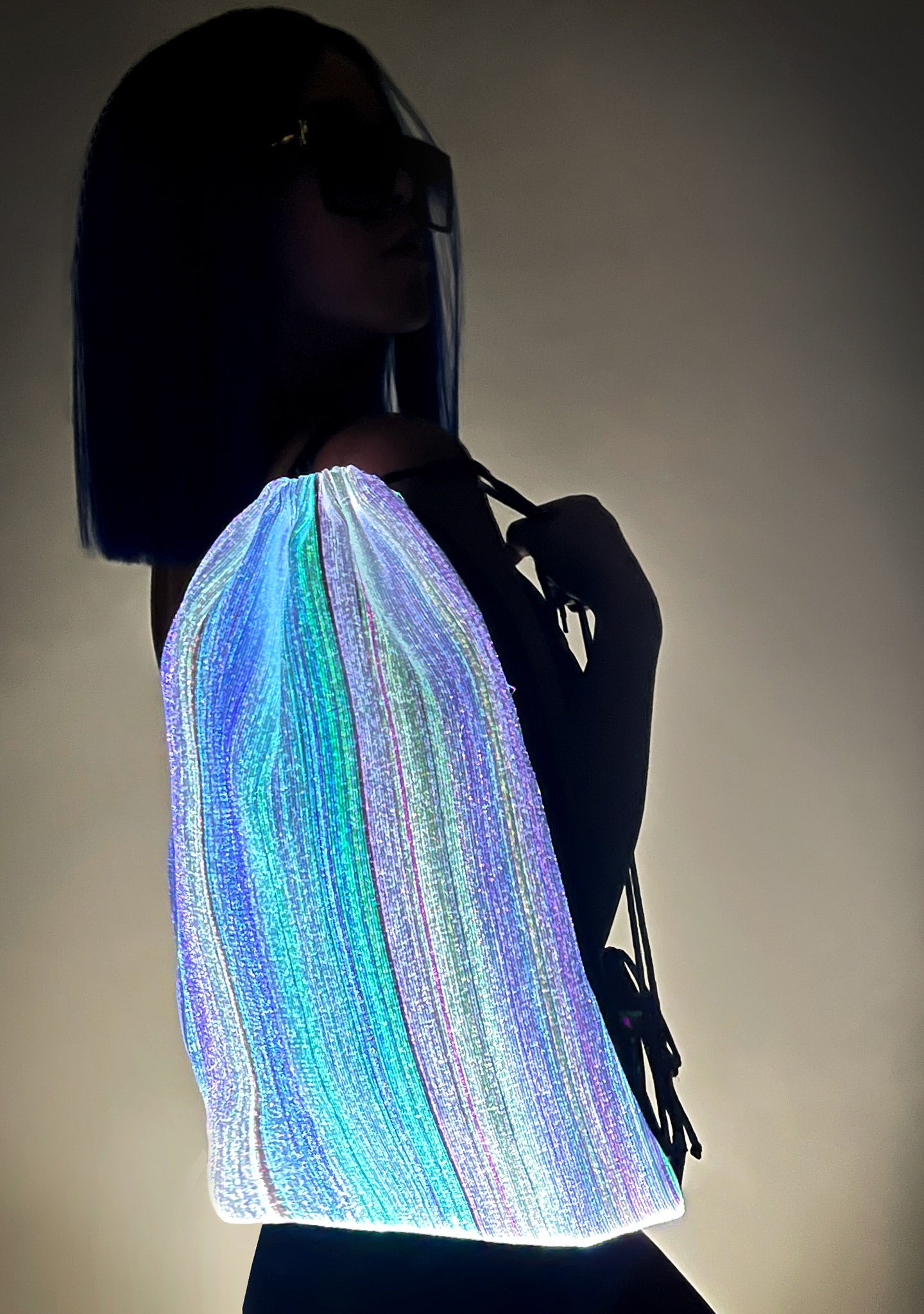 Hyper Tek Fiber Optic Light Up Backpack