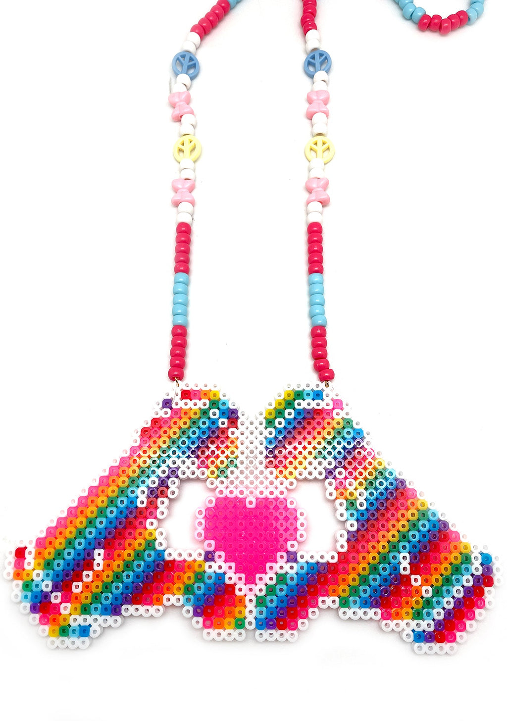  I Heart You Rave Kandi Necklace