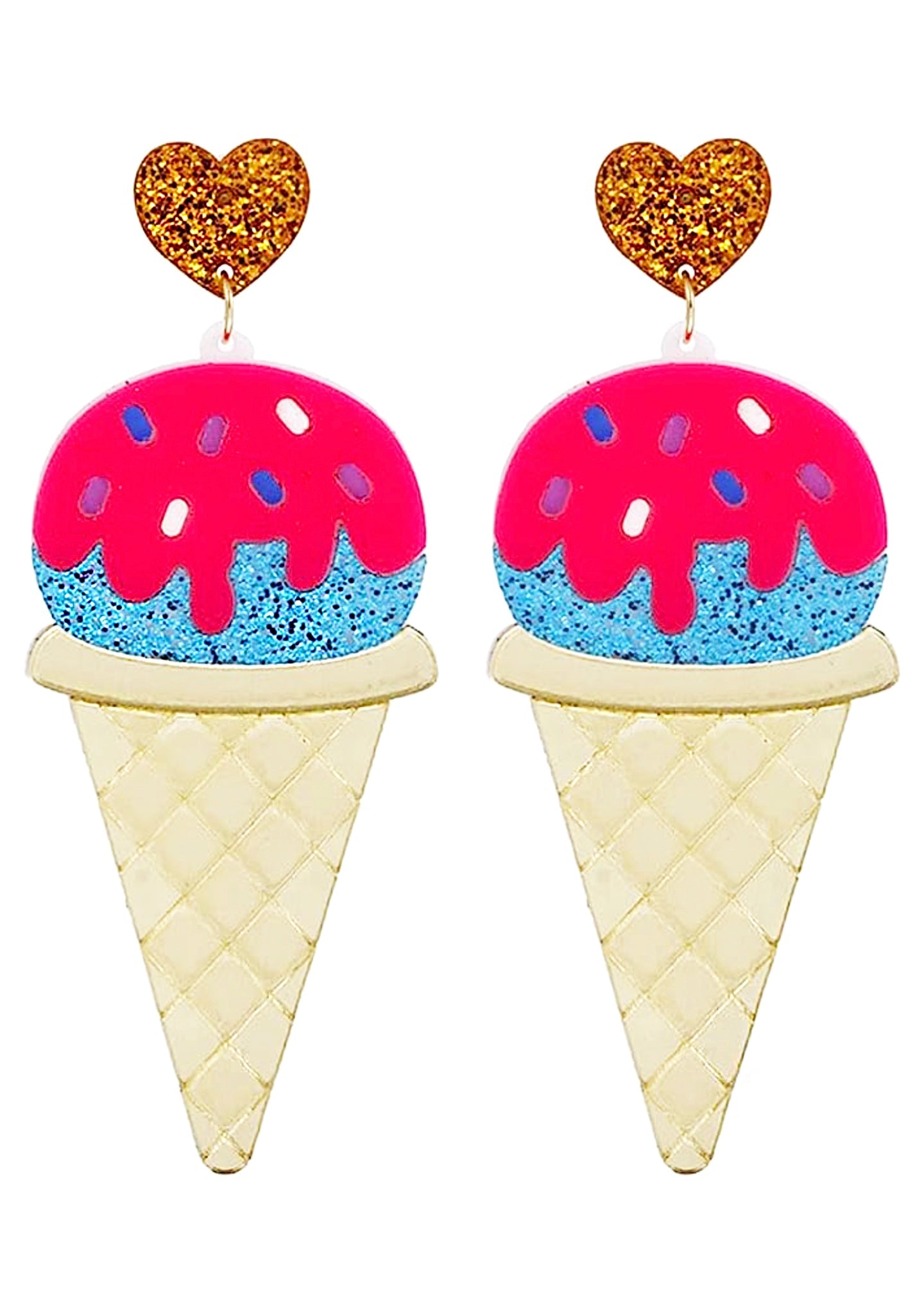  I Scream 4 Ice Cream Resin Earring