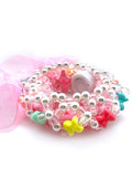  Kawaii Bubblegum Light Up Ribbon Rave Kandi Bracelet