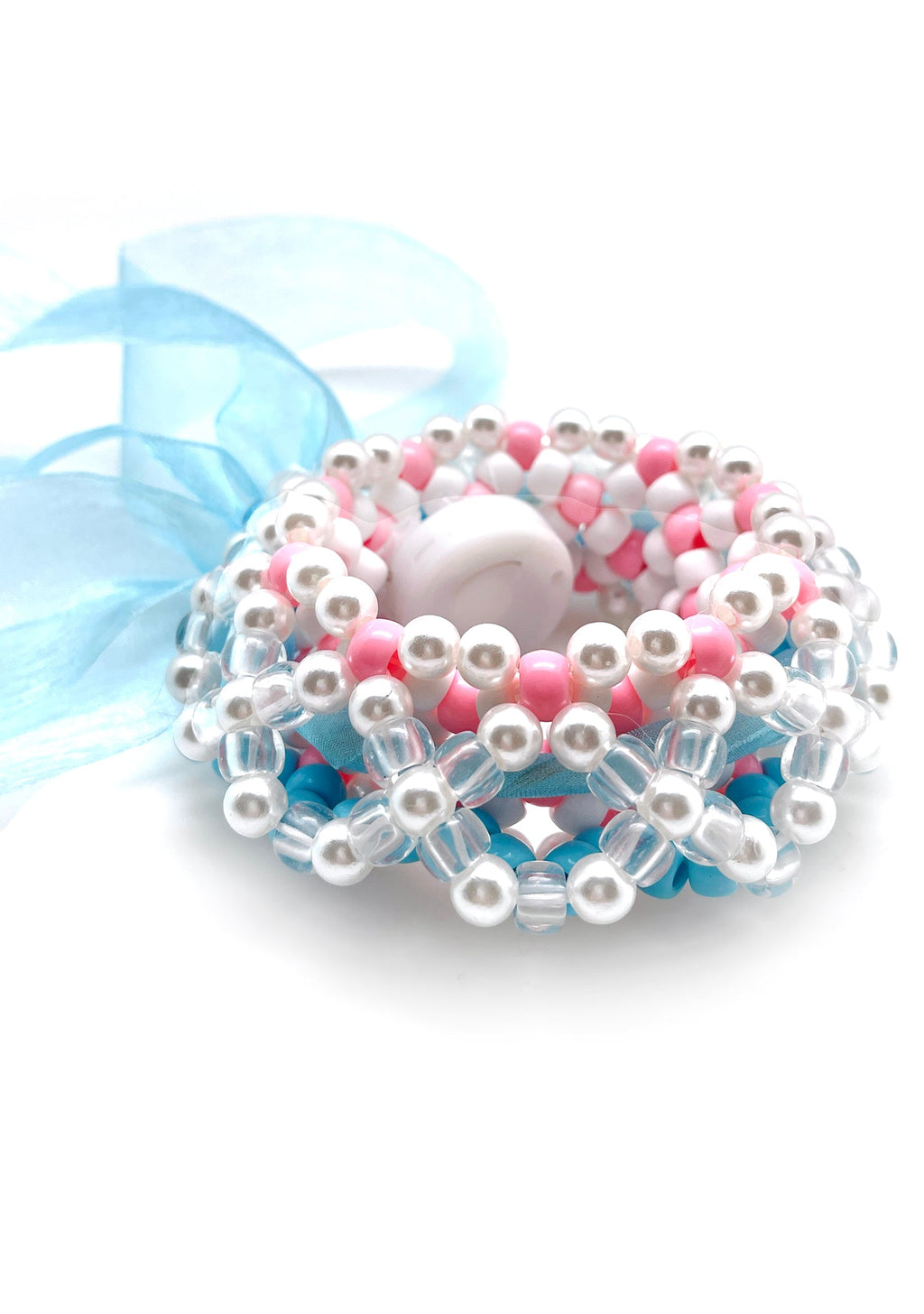  Love Dream Light Up Ribbon Rave Kandi Bracelet