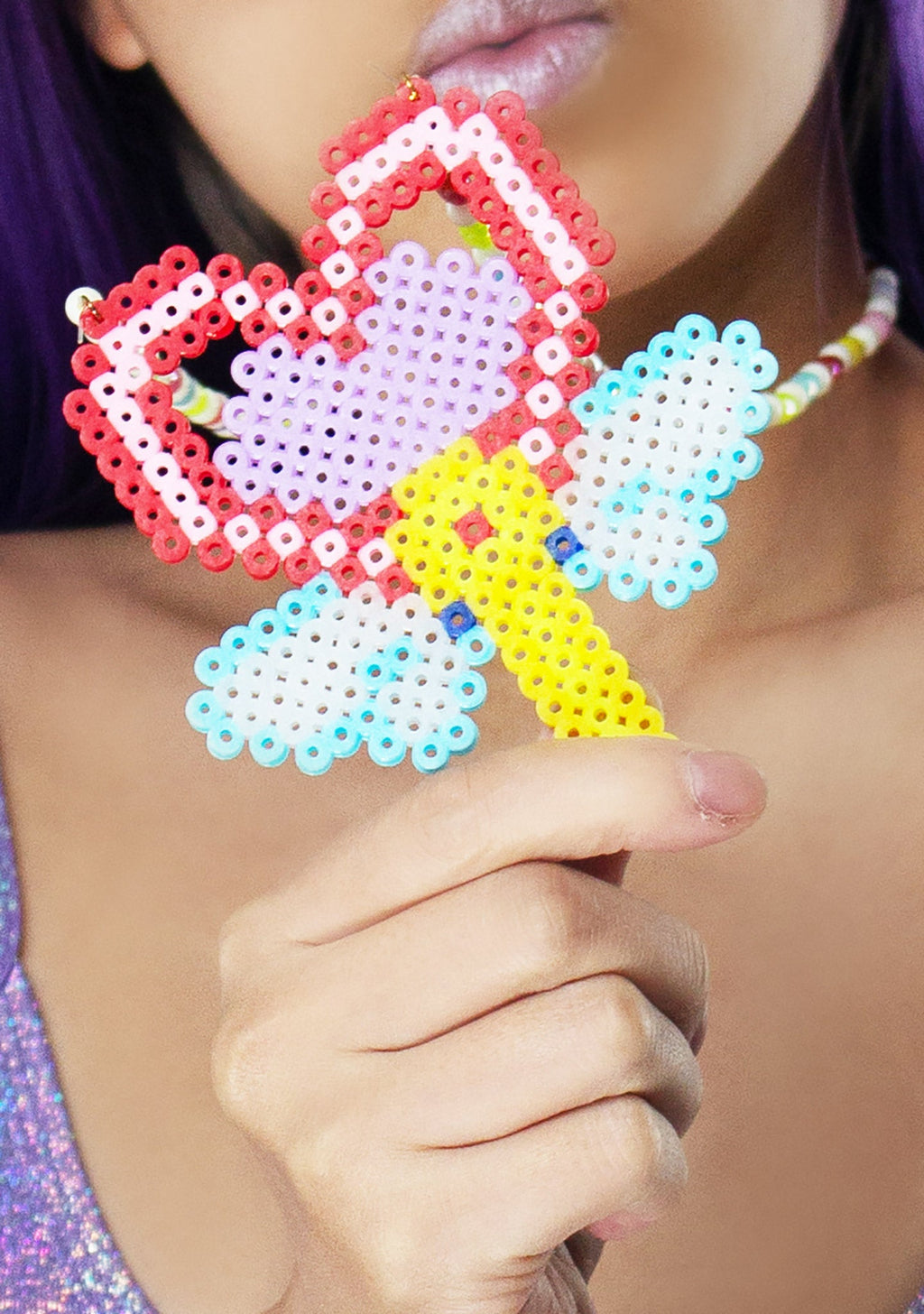  Love Spell Rave Kandi Necklace