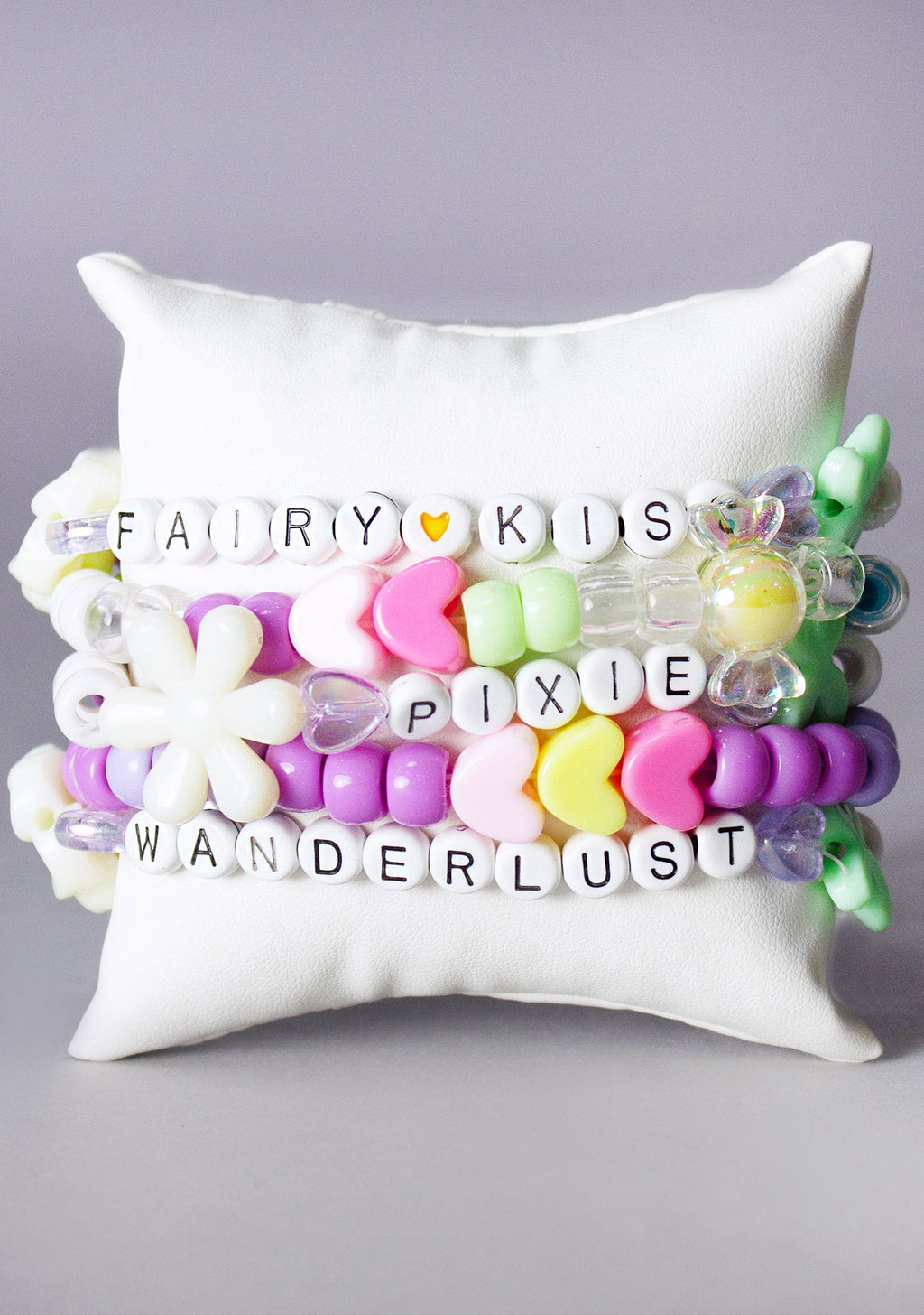  Magical Pixie 5PC Stacked Rave Kandi Bracelet