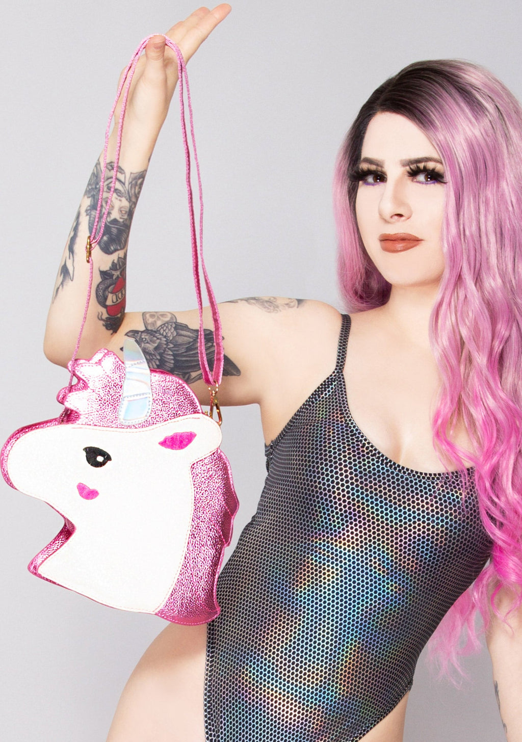  My Little Unicorn Crossbody Bag In Pink
