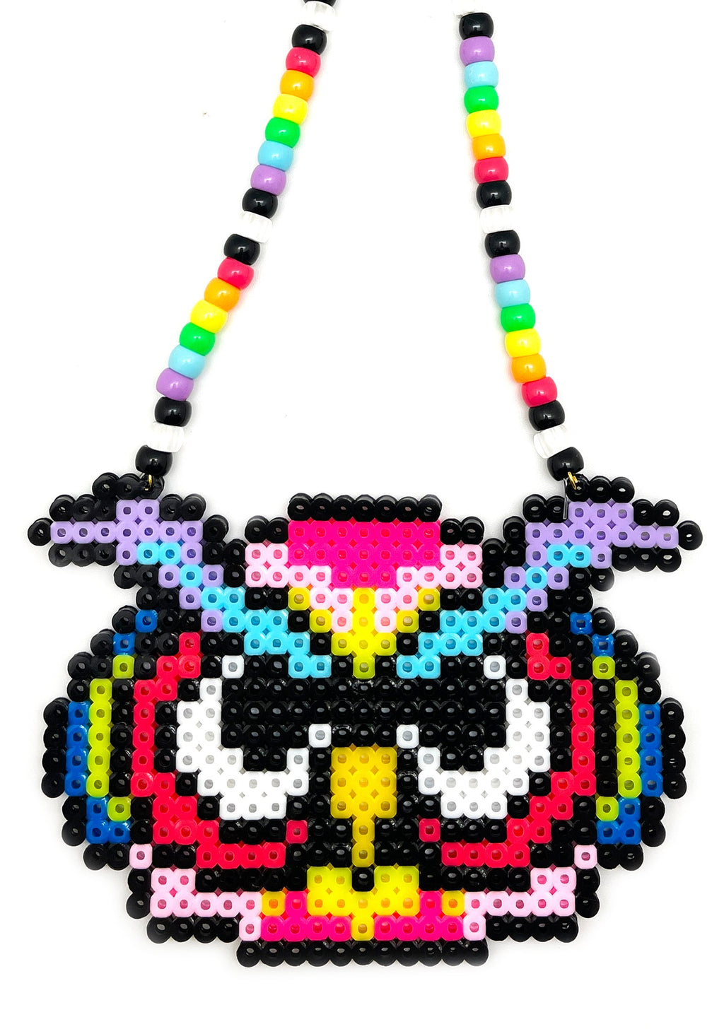  Nocturnal Night Owl Rave Kandi Necklace