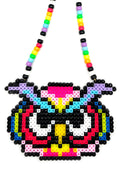  Nocturnal Night Owl Rave Kandi Necklace