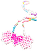  Pixel Love Rave Kandi Necklace