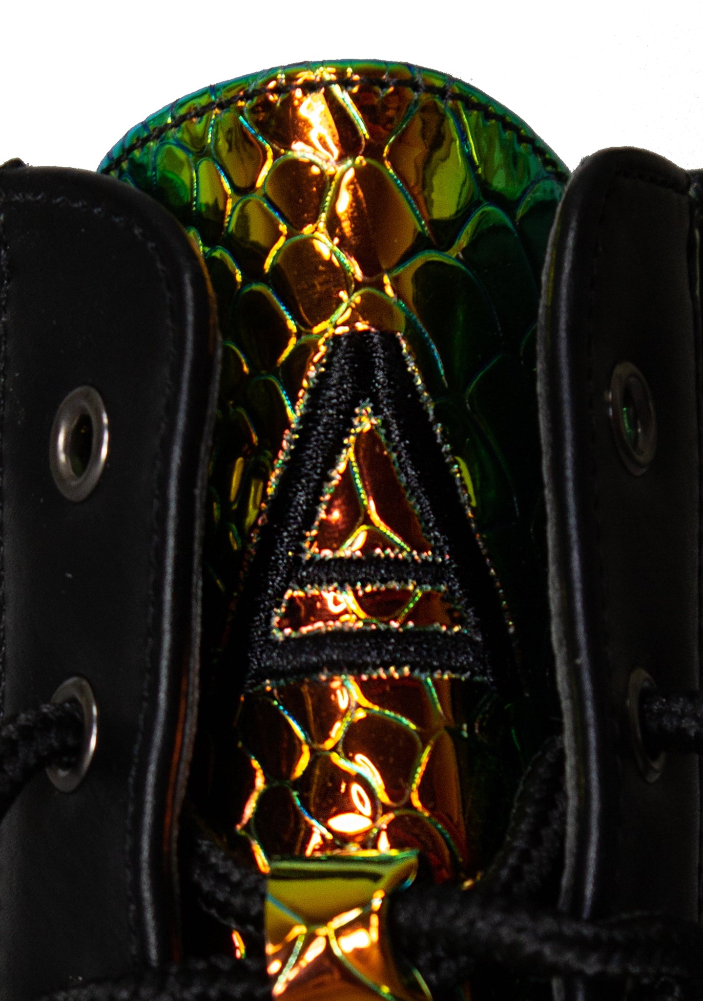  Radioactive Hi Black Platform Boots