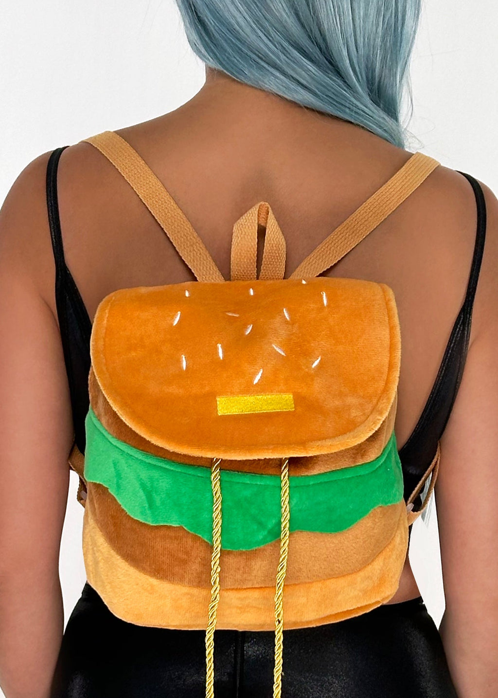  Yummy Burger Rucksack Backpack