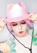  Space Cowgirl Opalescence Festival Hat
