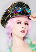  Stargazer Sequin Captain Hat