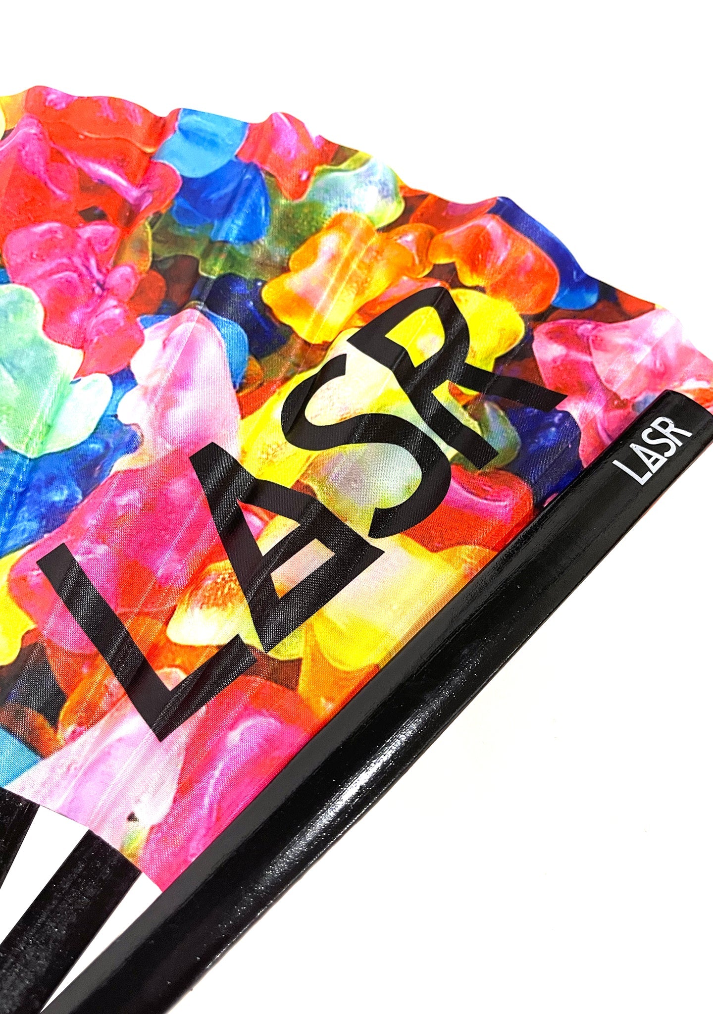  Sugar High Gummy Bear UV Reactive Rave Fan