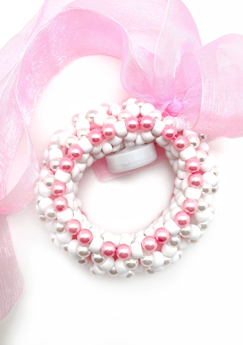  Sugar Pop Light Up Ribbon Rave Kandi Bracelet