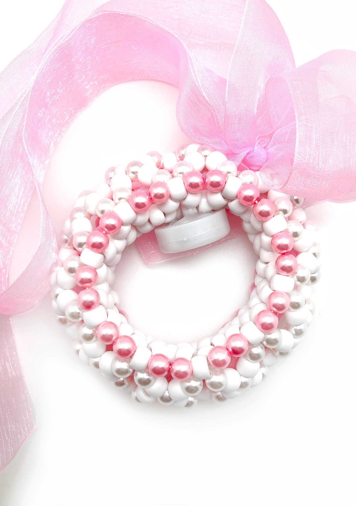  Sugar Pop Light Up Ribbon Rave Kandi Bracelet