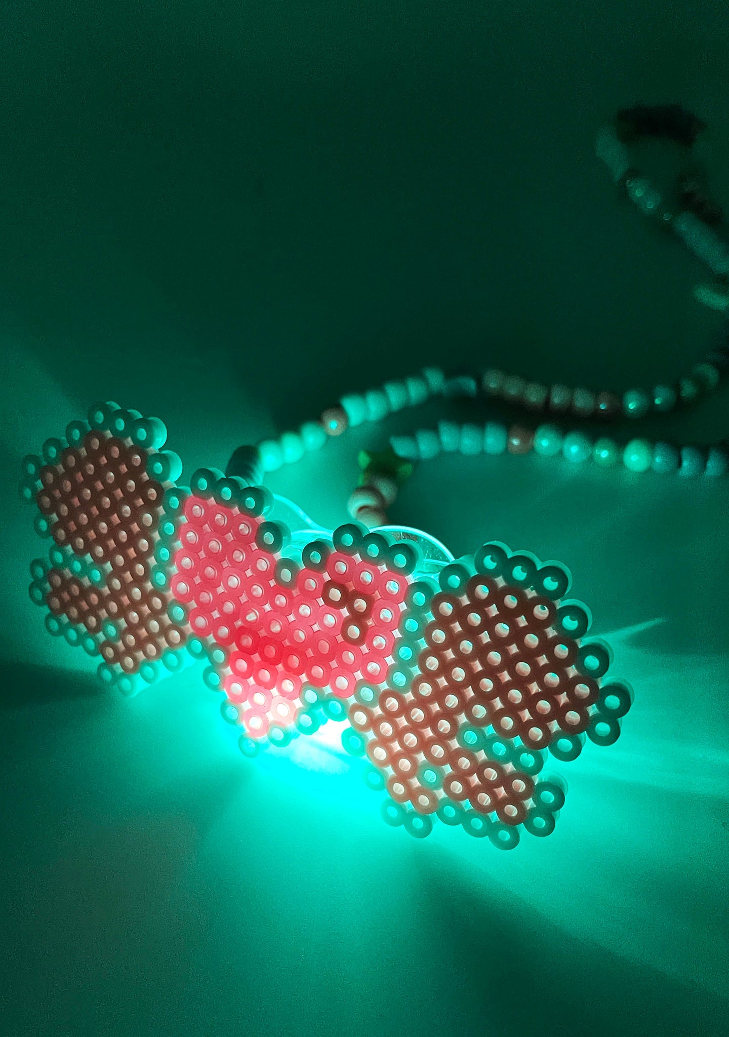  Sweet Candy Light Up Pacifier Rave Kandi Necklace