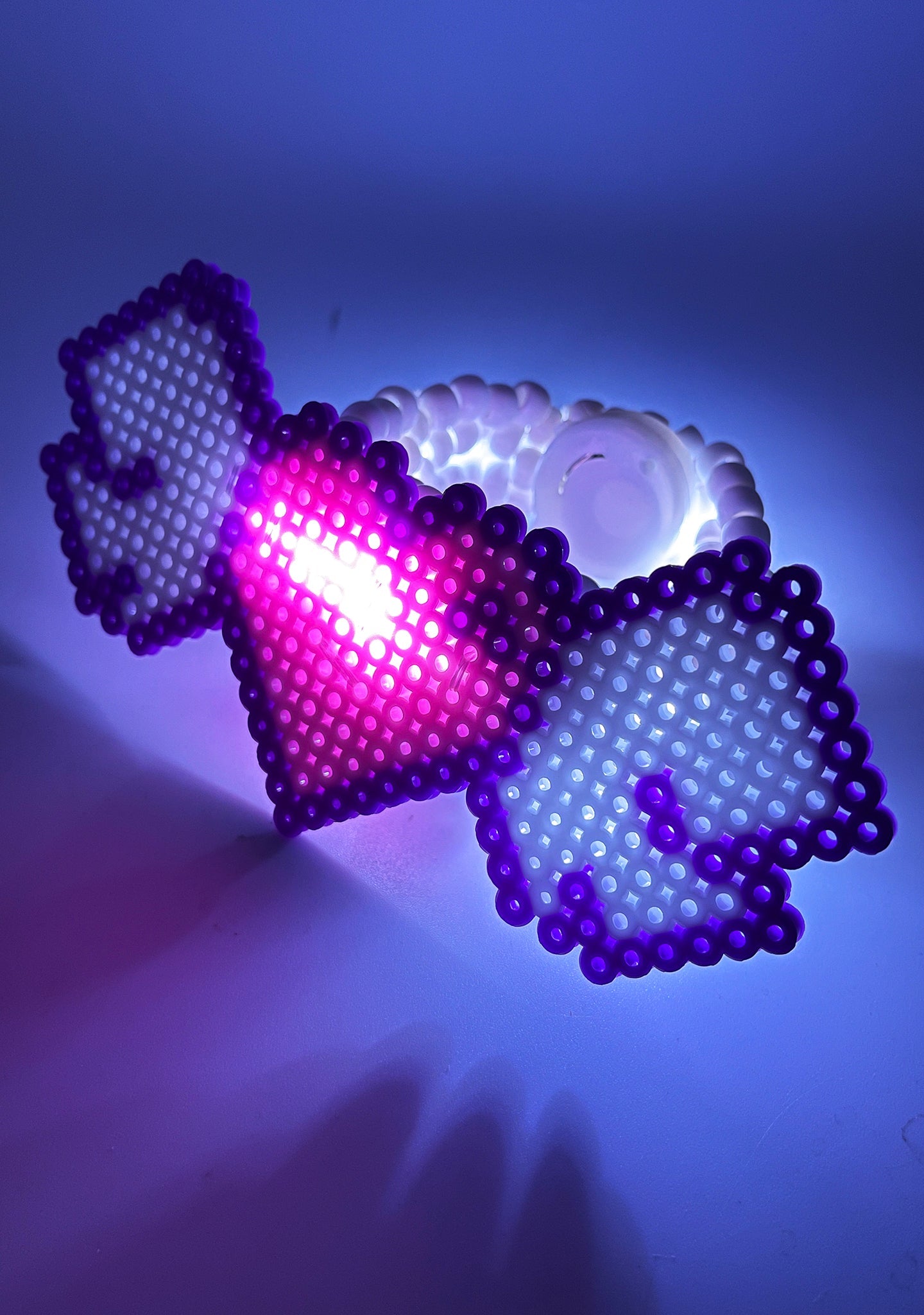  Sweet Serenity Light Up Pendant Rave Kandi Bracelet