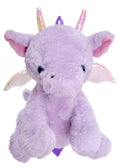  Mystical Twilight Dragon Plush Backpack