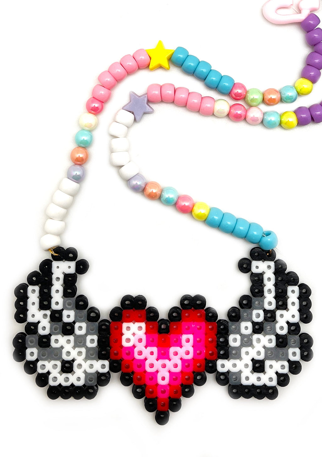  Wings Of Love Rave Kandi Necklace
