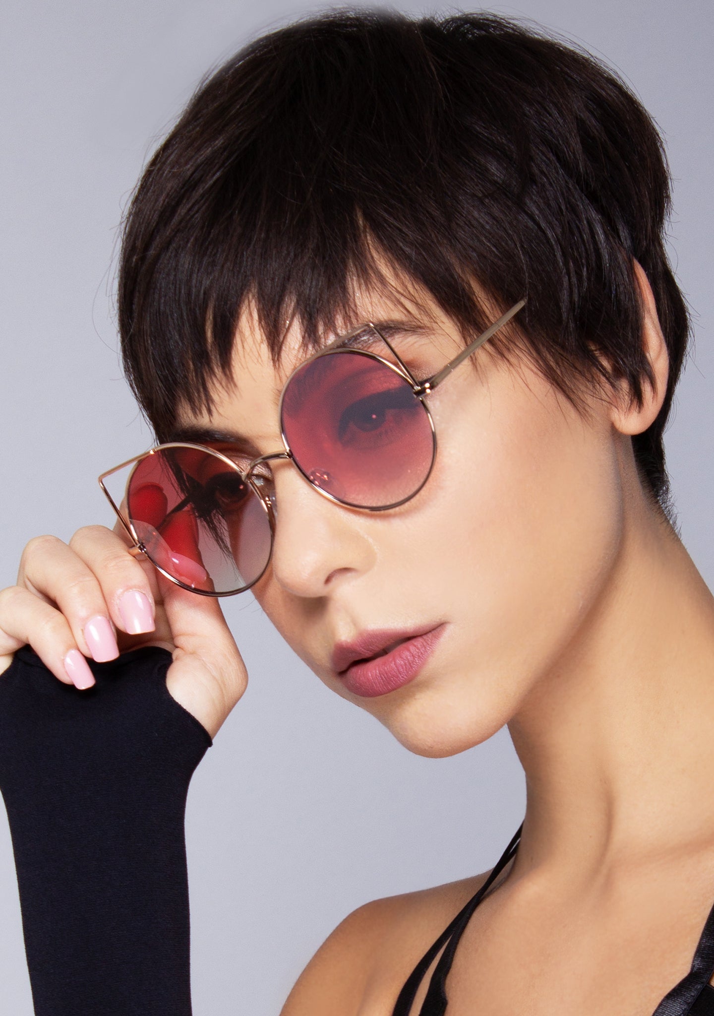  Bite Me Fade Cat Eye Sunglasses