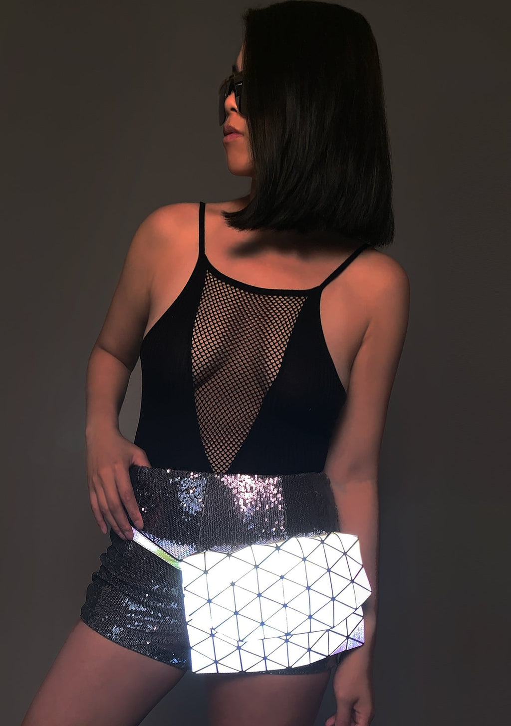  Pixel Perfect 3M Reflective Crossbody Bag