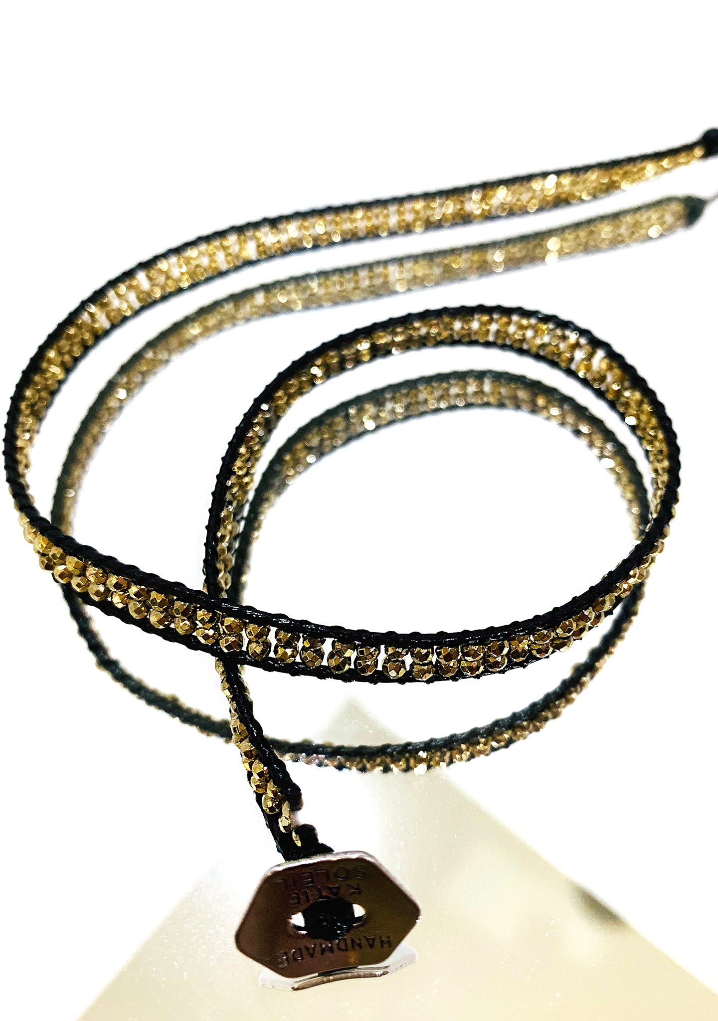  X Katie Soleil Glory Double Wrap Beaded Bracelet