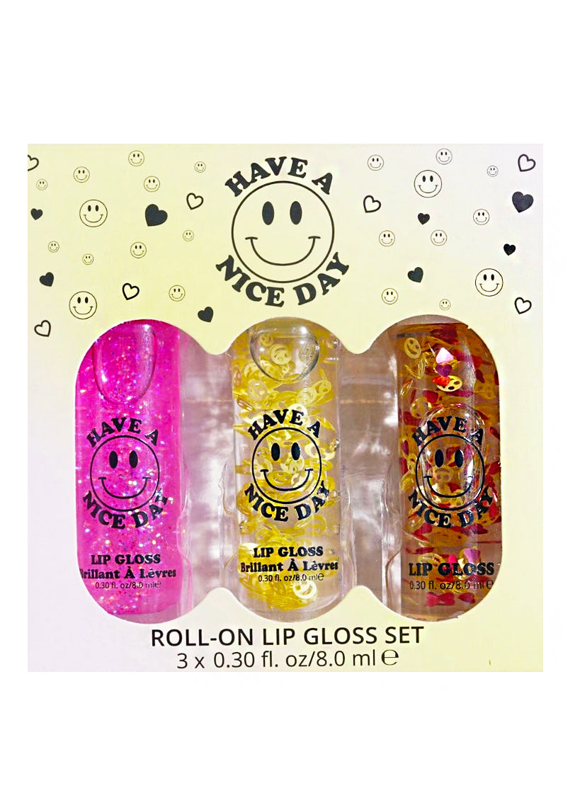  Have A Nice Day Lip Gloss Trio Box Set