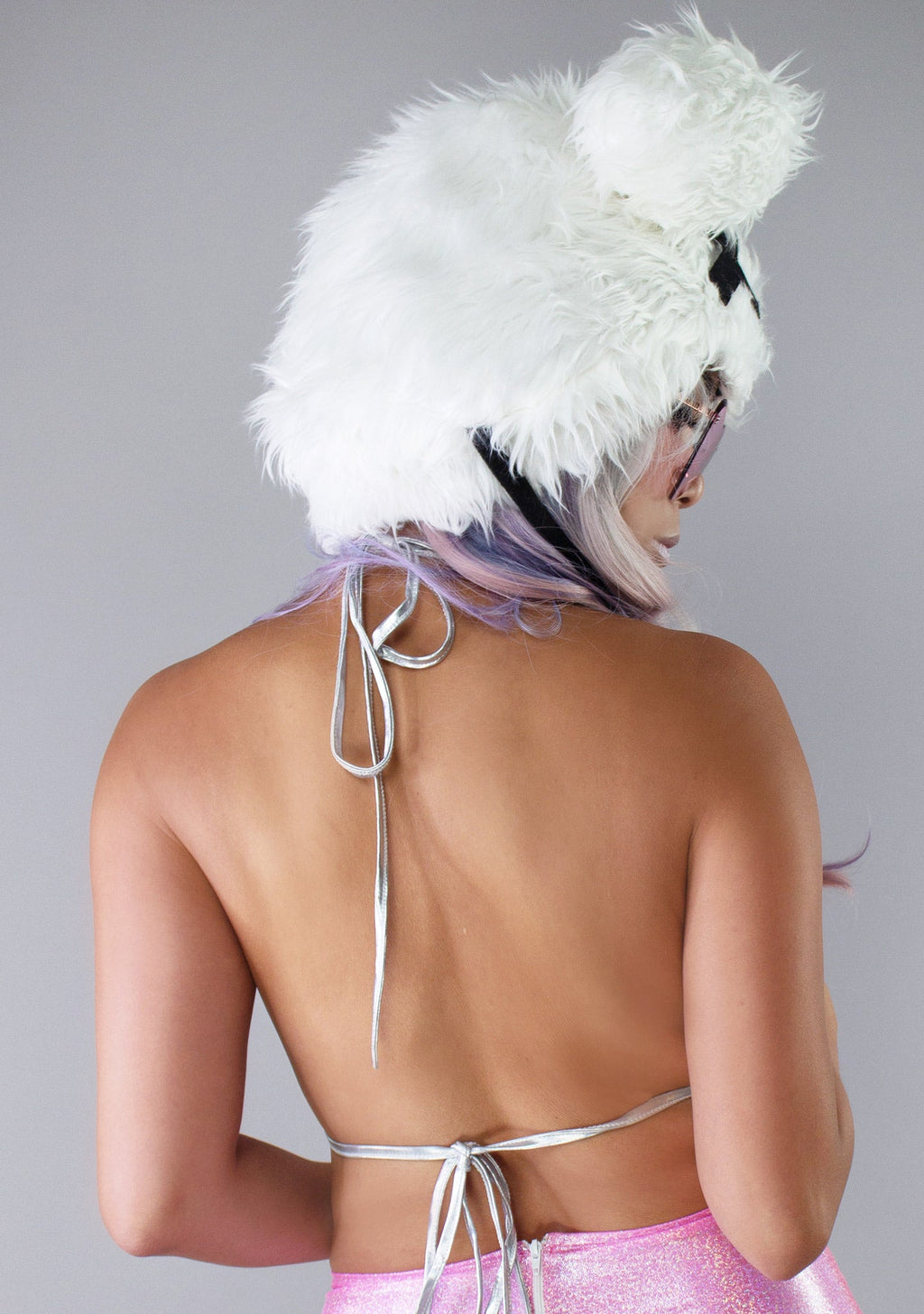 LEG AVENUE Electrifying Dead Mouse Furry Hood