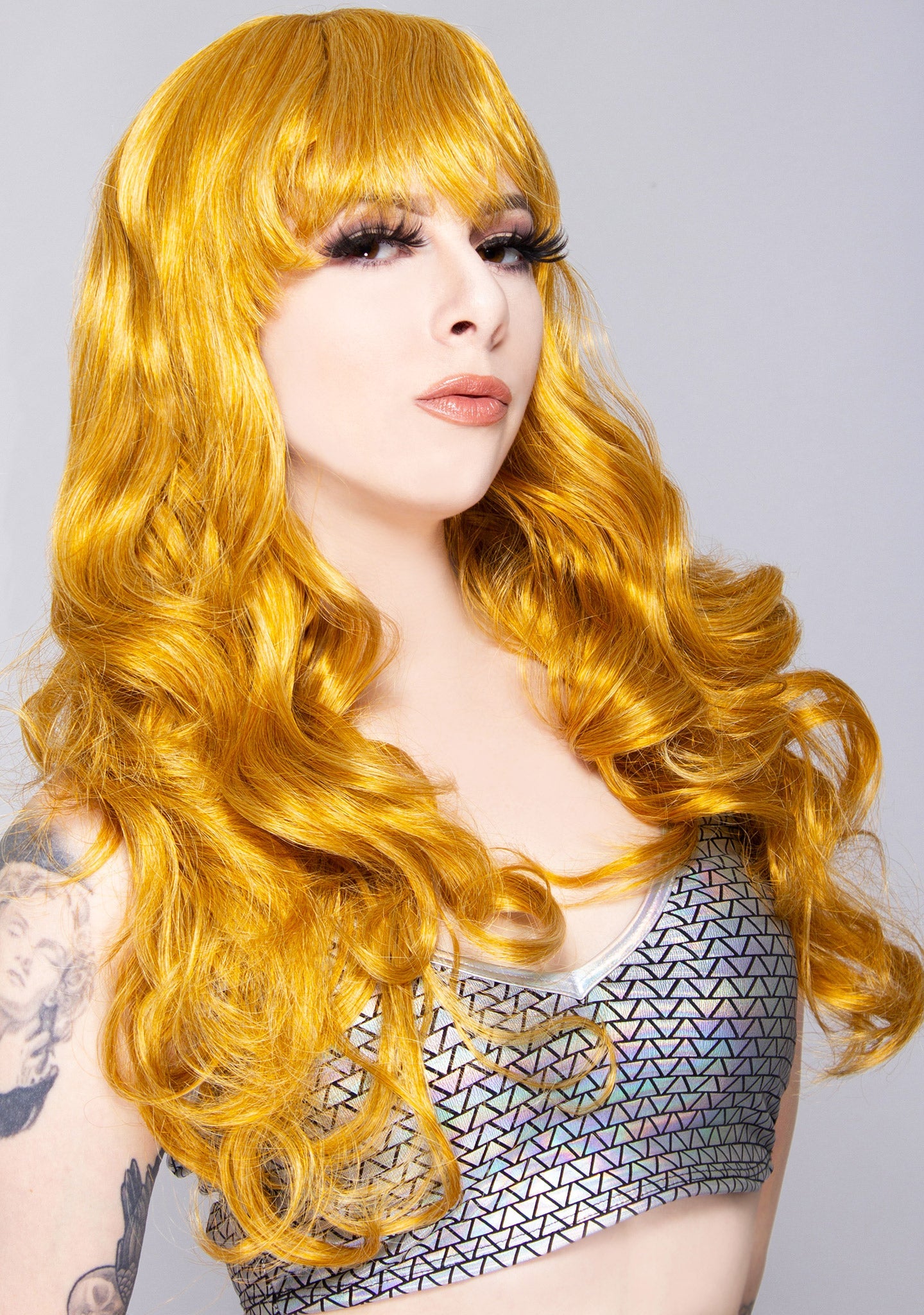 LEG AVENUE Girl Next Door Long Wavy Bang Wig