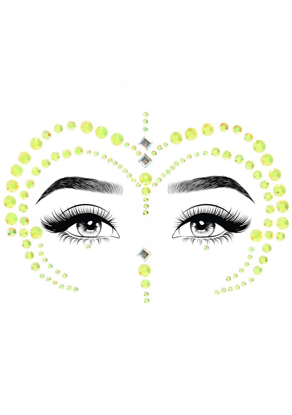 LEG AVENUE Alien Queen Face Jewels