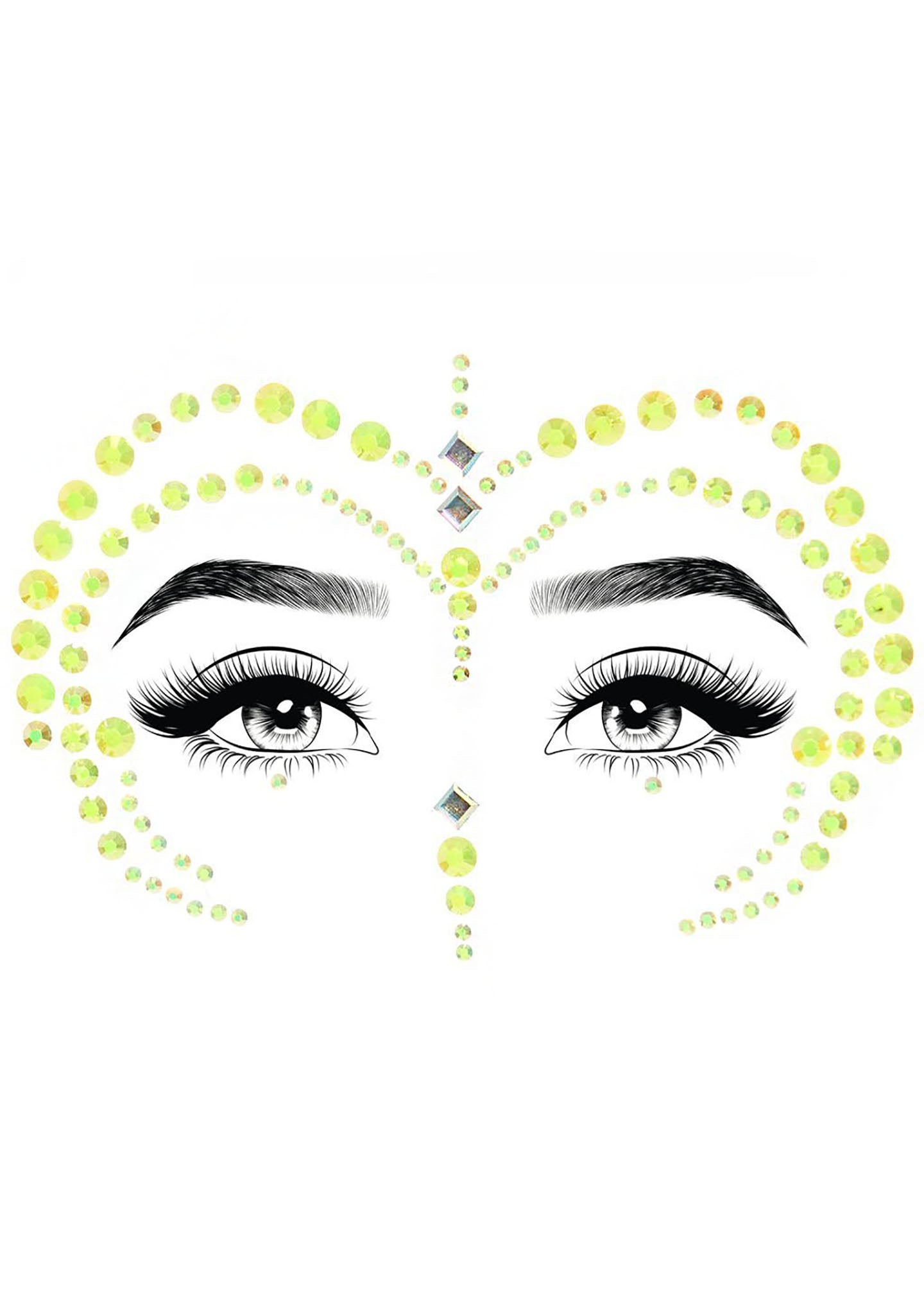 LEG AVENUE Alien Queen Face Jewels