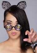 LEG AVENUE Studded Cat Ear Headband