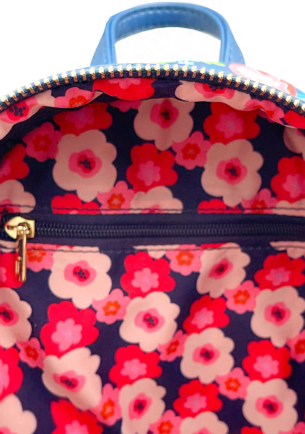 LOUNGEFLY X LASR Exclusive Disney Alice In Wonderland Golden Afternoon AOP Mini Backpack