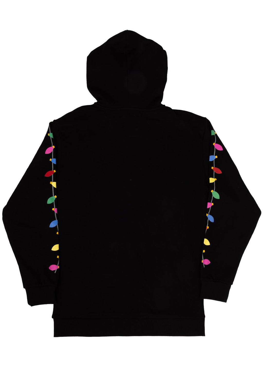 LOUNGEFLY Disney Mickey & Friends Holiday String Lights Glow Unisex Hoodie