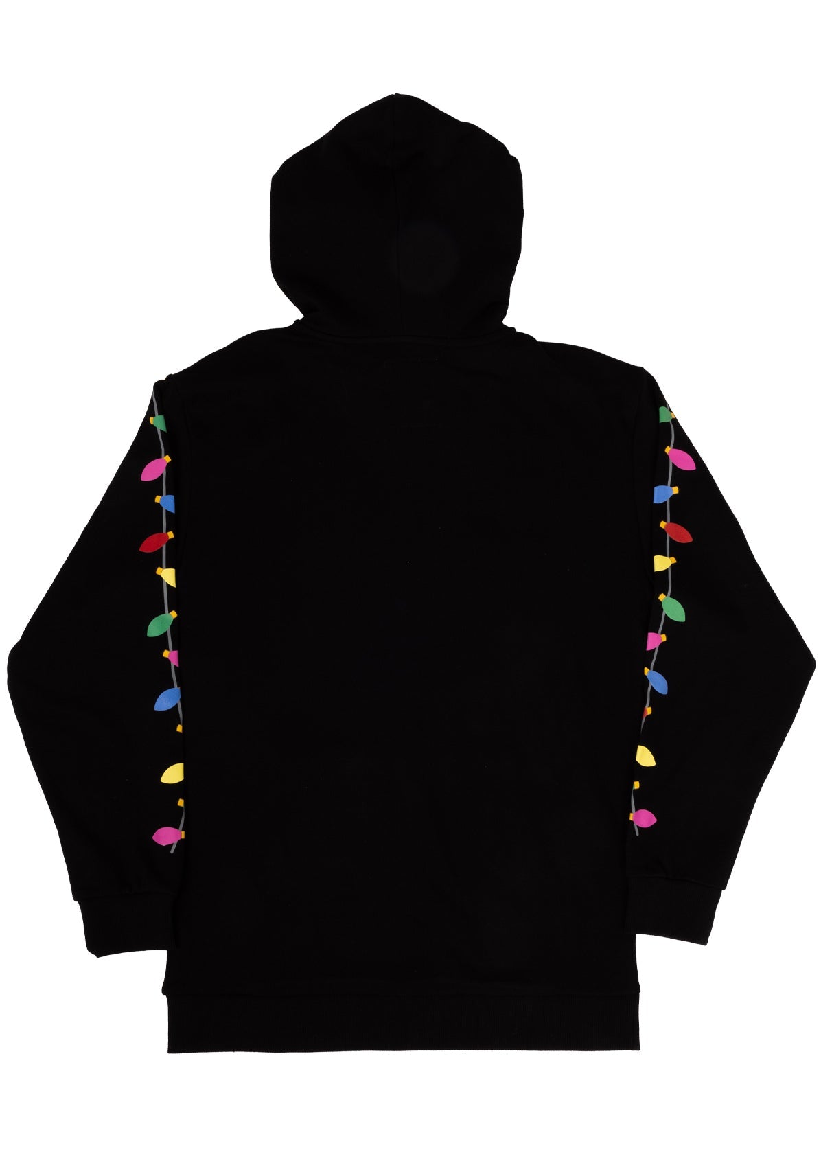 LOUNGEFLY Disney Mickey & Friends Holiday String Lights Glow Unisex Hoodie
