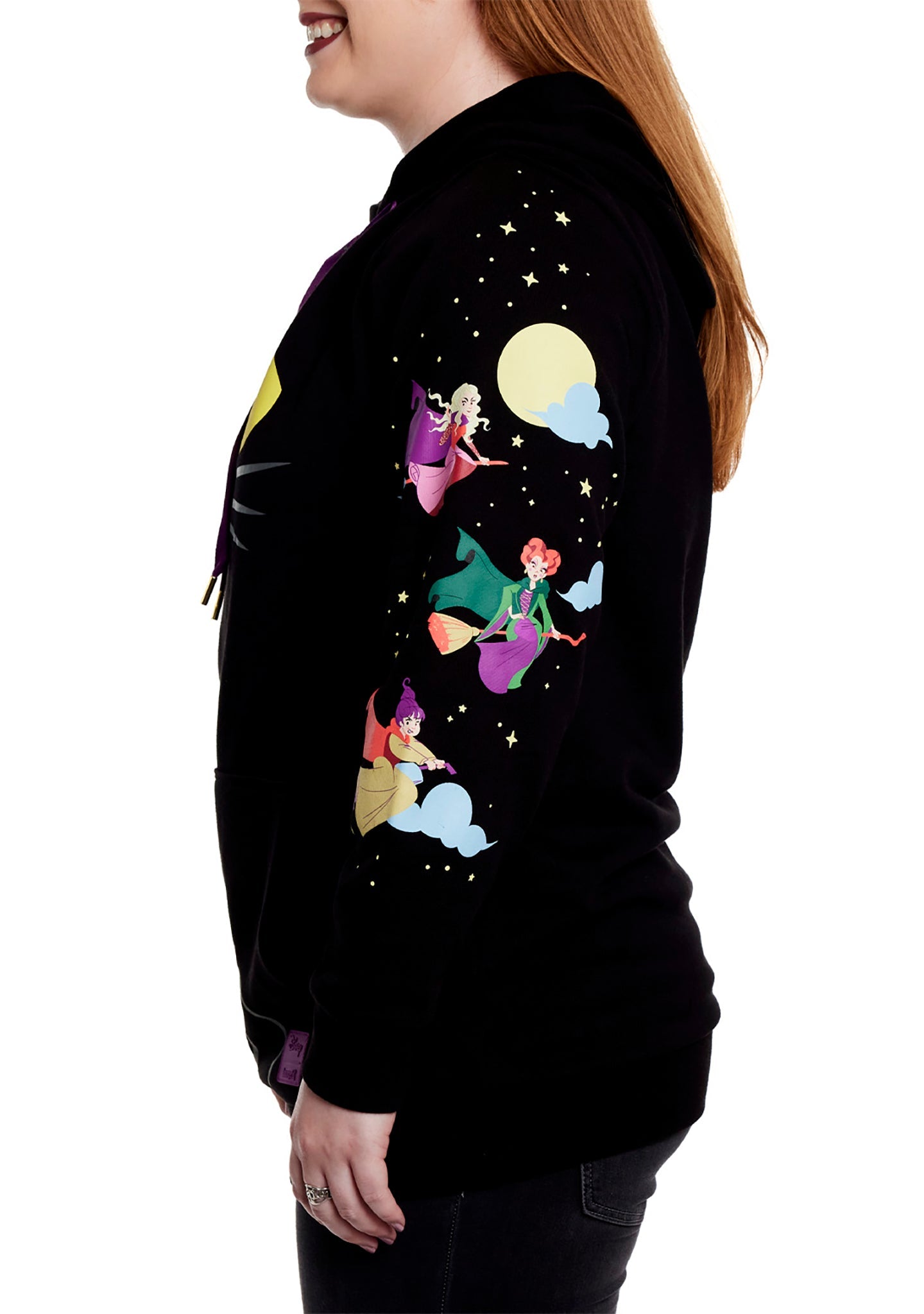 LOUNGEFLY Disney Hocus Pocus Binx Unisex Hoodie
