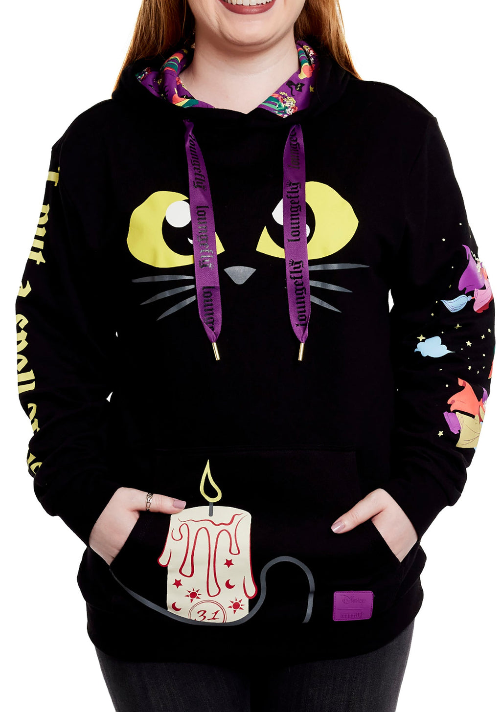 LOUNGEFLY Disney Hocus Pocus Binx Unisex Hoodie