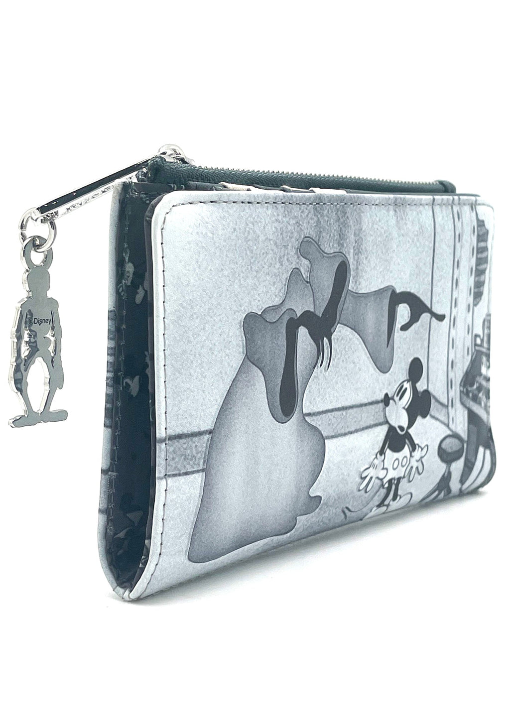 LOUNGEFLY X LASR Exclusive Disney The Haunted House Mickey Flap Wallet