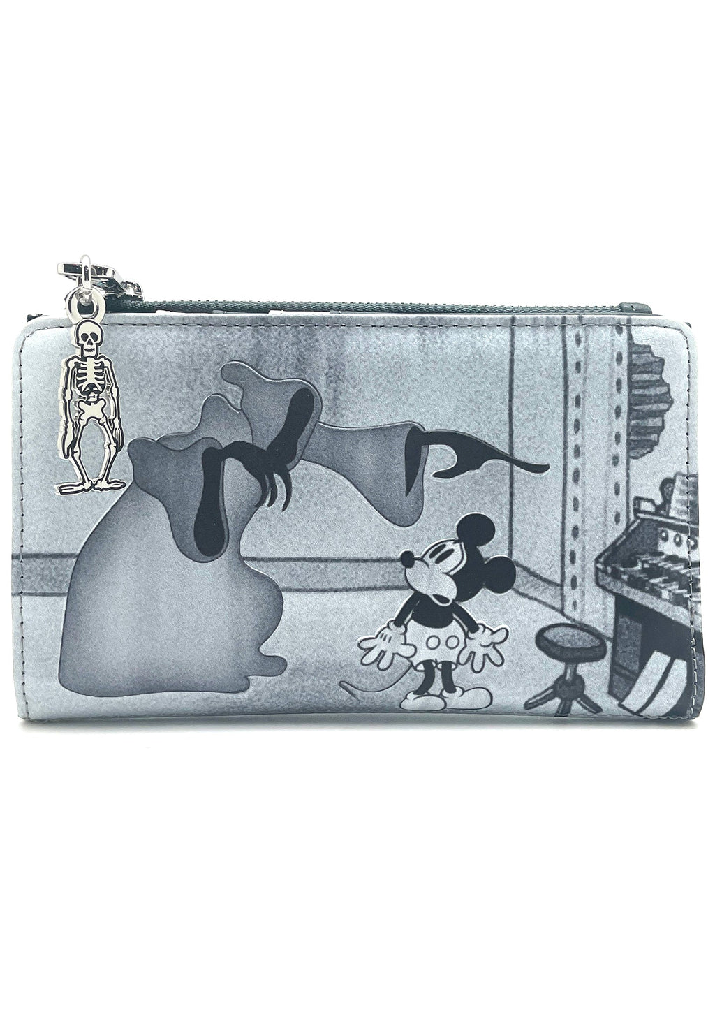 LOUNGEFLY X LASR Exclusive Disney The Haunted House Mickey Flap Wallet